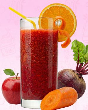 Apple + Beetroot + Carrot Juice