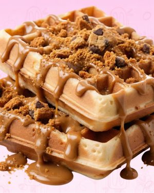 Cookie Crumble waffle