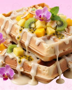 Tropical Paradise waffle