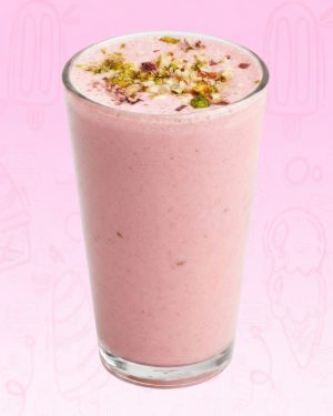 Strawberry lassi
